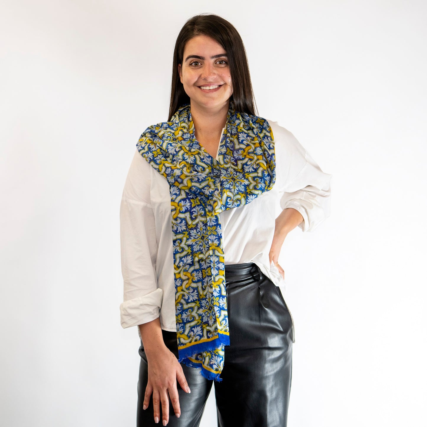 Lenço Azulejo Capela S. Miguel UC