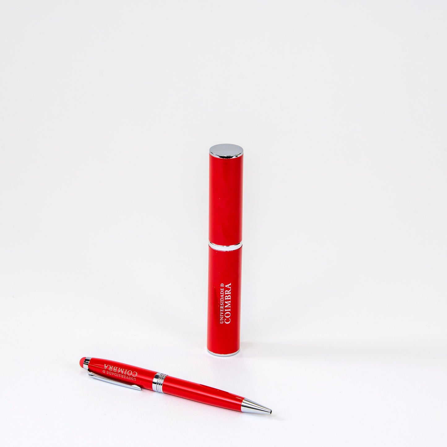 Esferográfica Estojo Redondo Universidade de Coimbra