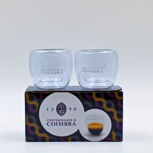 Conjunto Chavenas de Café da Universidade de Coimbra