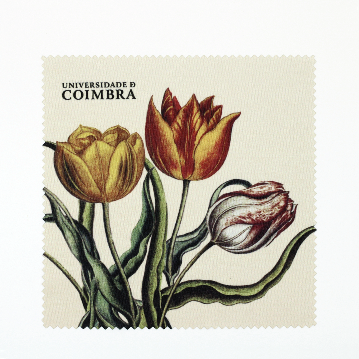 Pano Microfibra Multiusos Floral da Universidade de Coimbra