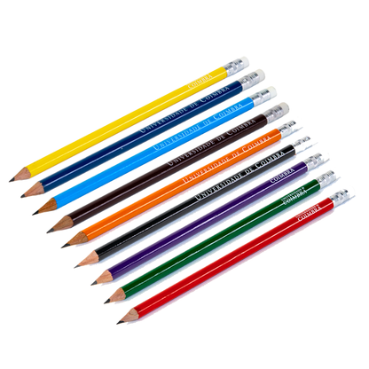 Lápis Universidade de Coimbra com borracha