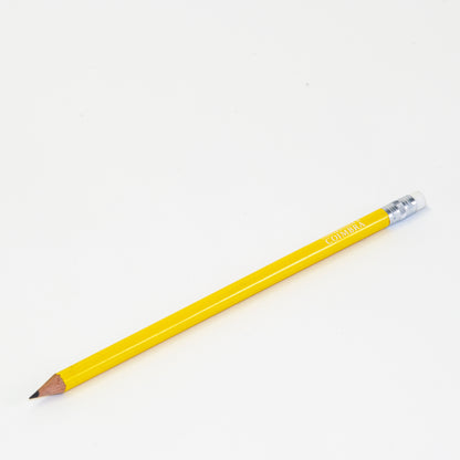 Lápis Amarelo Universidade de Coimbra com borracha