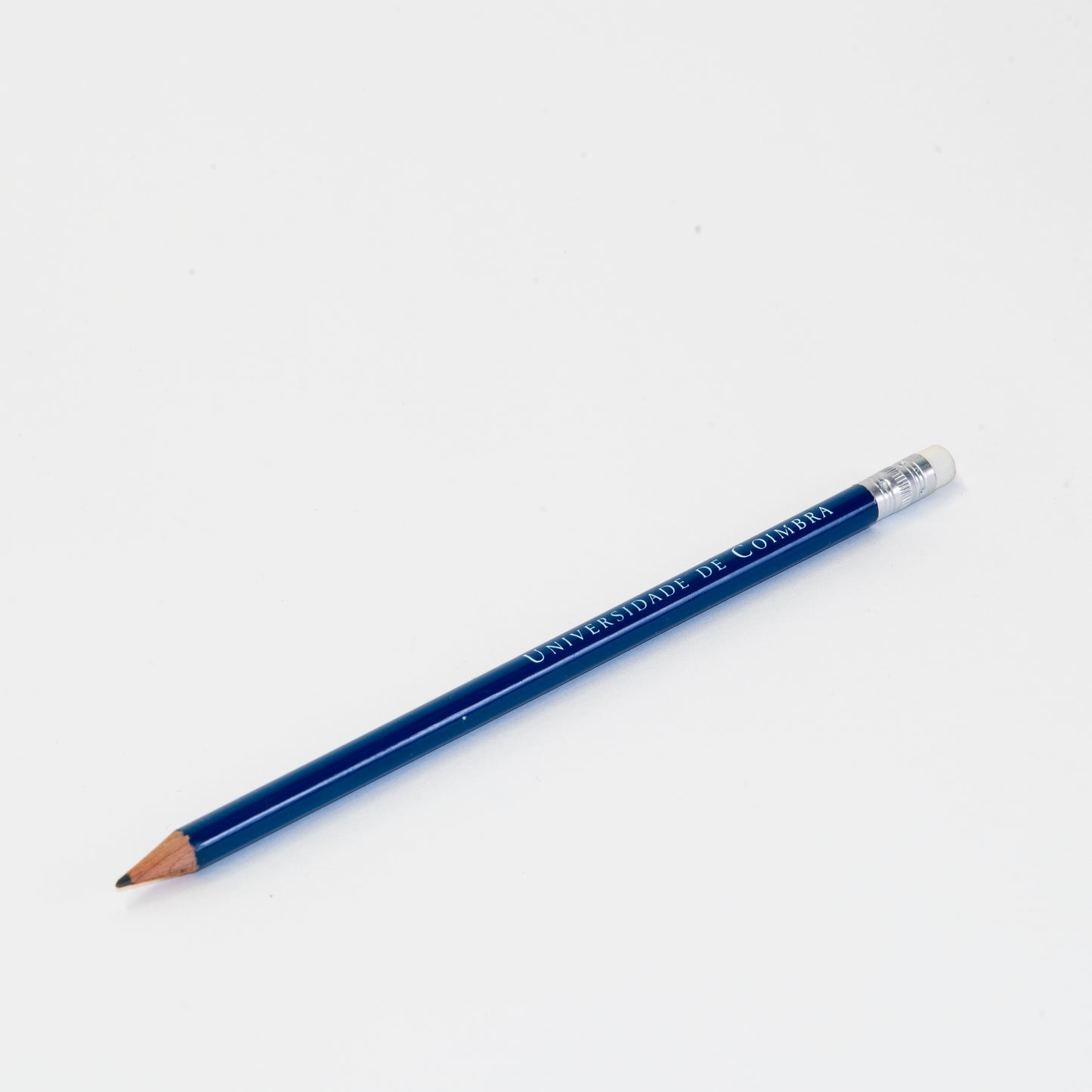 Lápis Azul Escuro Universidade de Coimbra com borracha