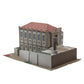 Modelo 3D papercraft em miniatura para montar Biblioteca Joanina
