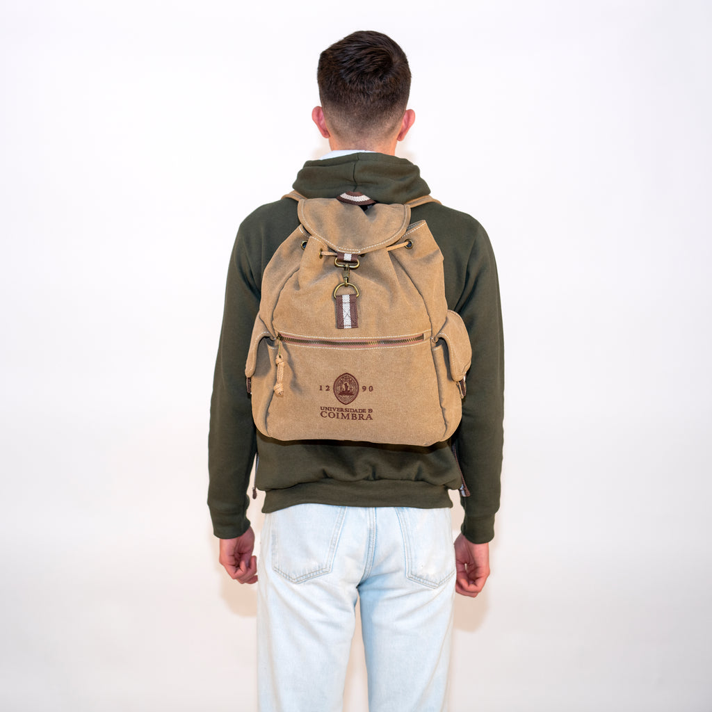 Mochila Clássica Com Cordão da Universidade de Coimbra