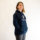 Sweatshirt com Capuz da Universidade de Coimbra Azul
