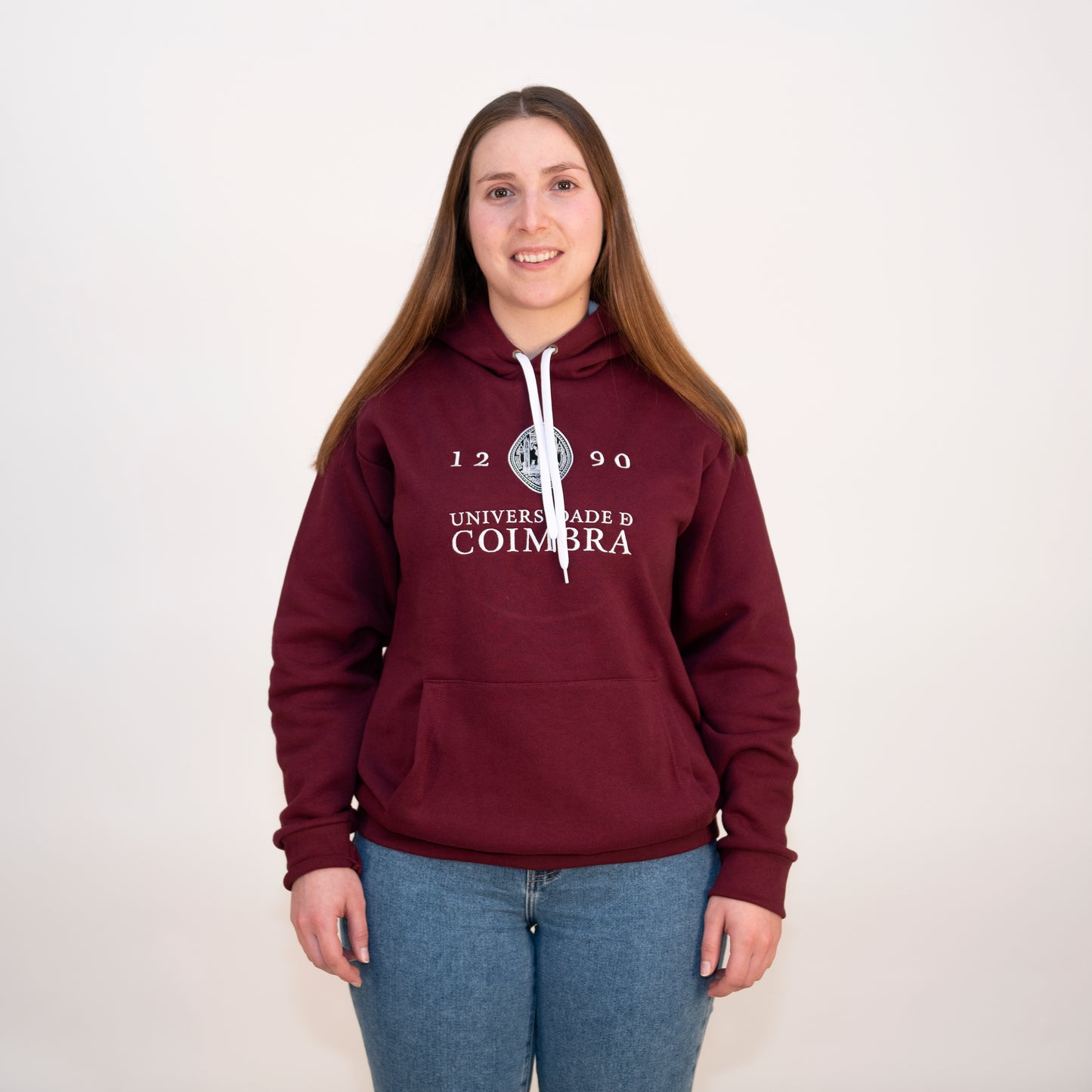 Sweatshirt com Capuz da Universidade de Coimbra Bourdeux