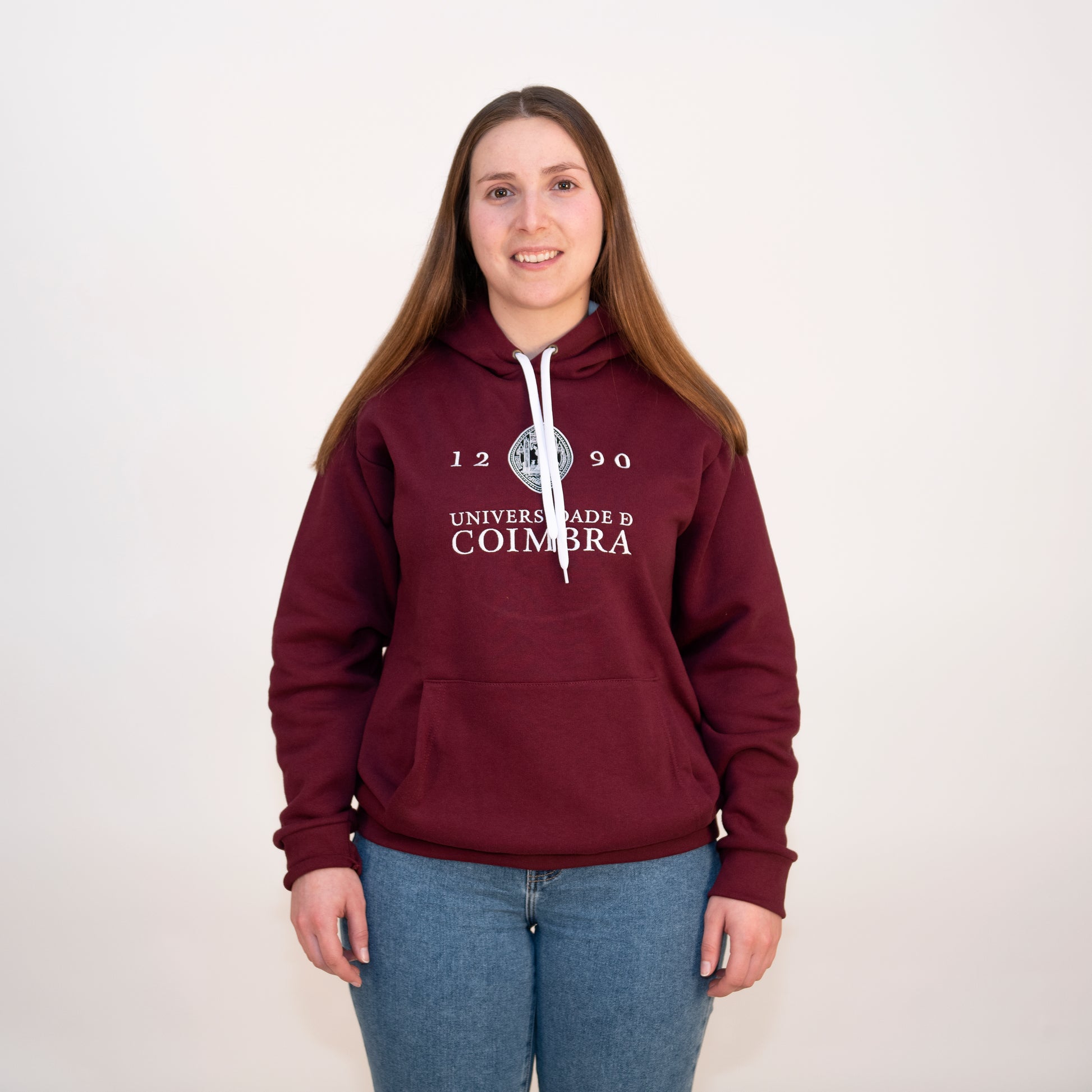Sweatshirt com Capuz da Universidade de Coimbra Bourdeux