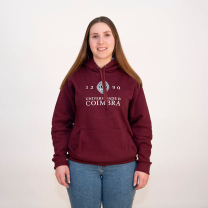 Sweatshirt com Capuz da Universidade de Coimbra Bourdeux
