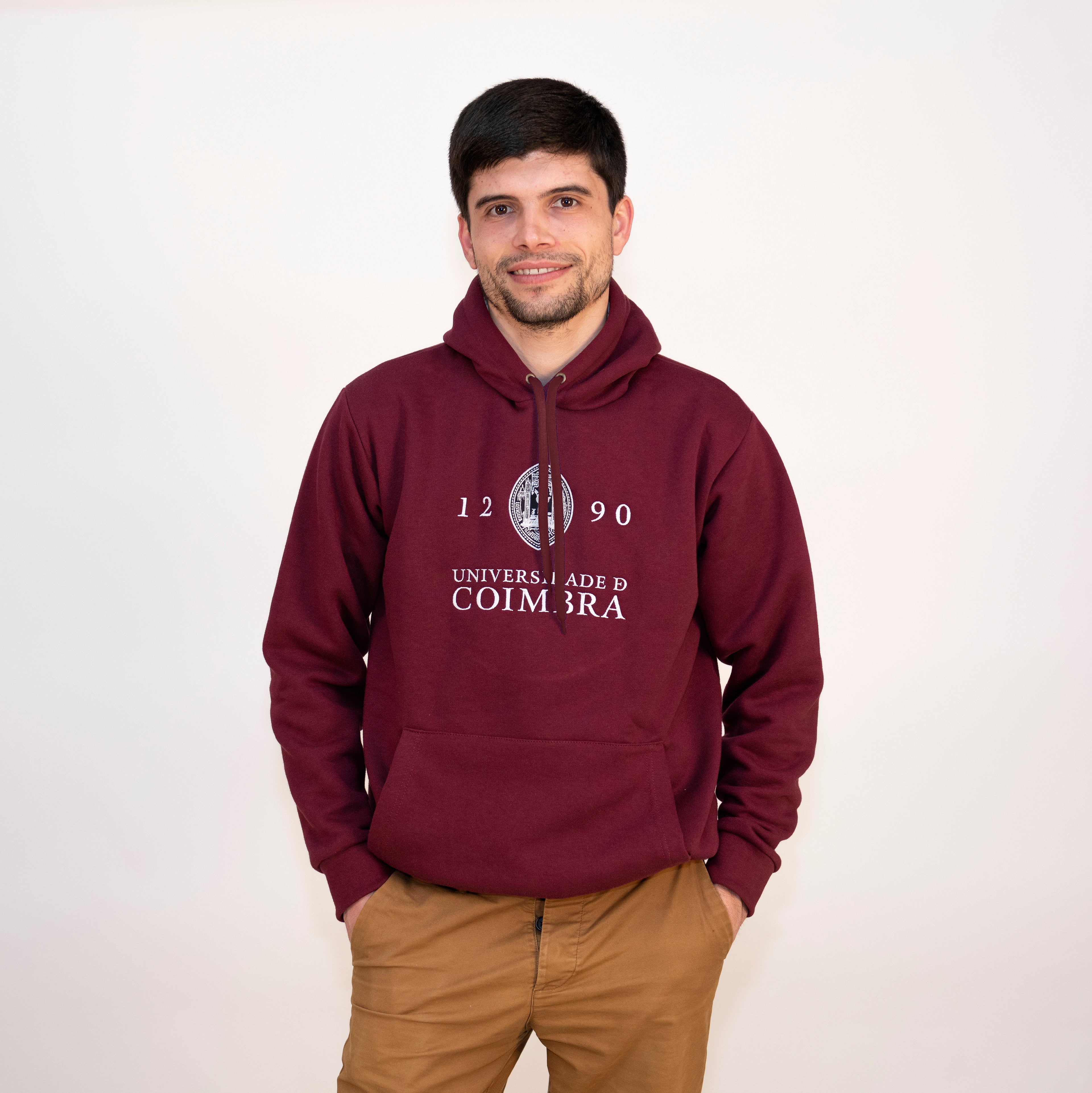 Sweatshirt com Capuz da Universidade de Coimbra Bourdeux