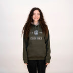 Sweatshirt com Capuz da Universidade de Coimbra Verde
