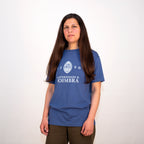 T-Shirt com Logotipo da Universidade de Coimbra Azul