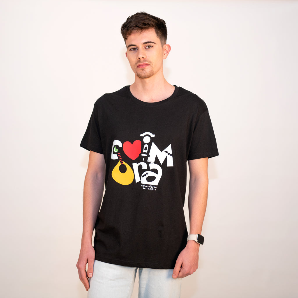 T-shirt I Love Universidade de Coimbra