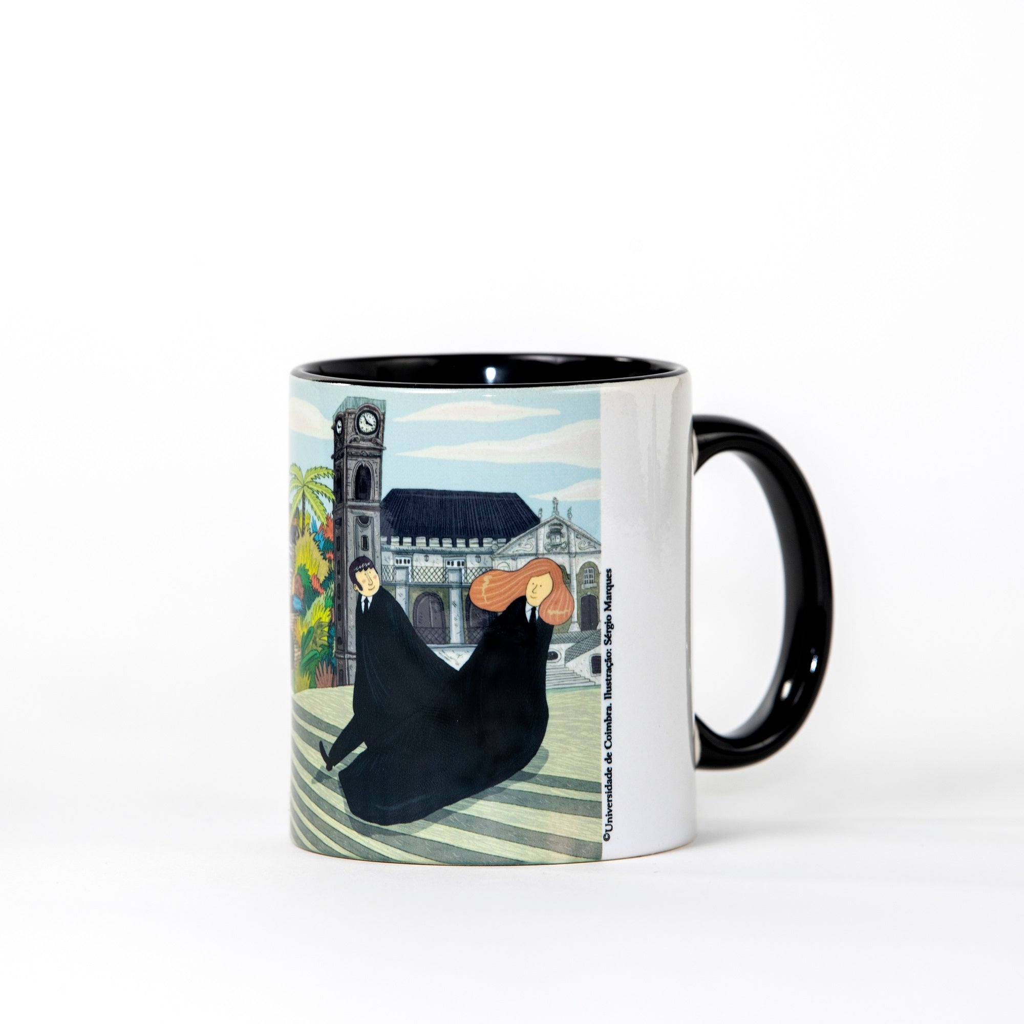 Caneca Ilustração Universidade de Coimbra