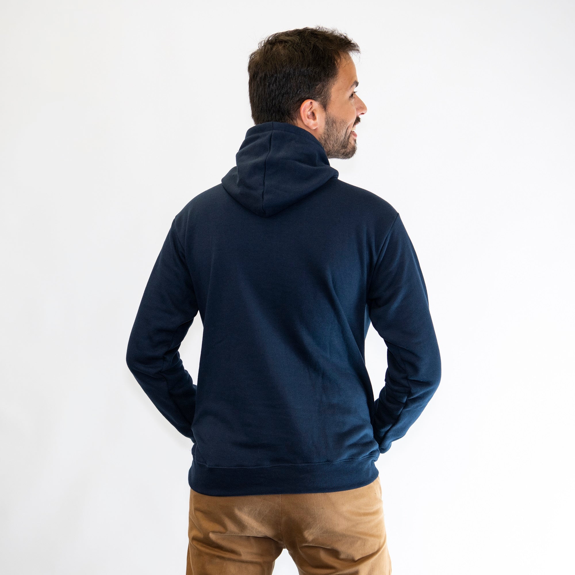 Sweatshirt com Capuz da Universidade de Coimbra Azul