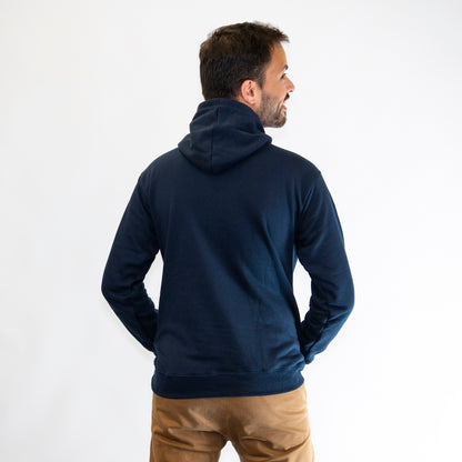 Sweatshirt com Capuz da Universidade de Coimbra Azul