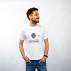 T-Shirt com Logotipo da Universidade de Coimbra Branca