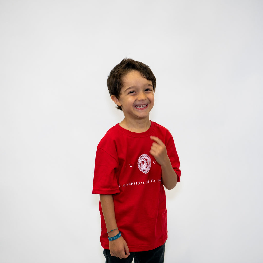 T-shirt de Criança Universidade de Coimbra